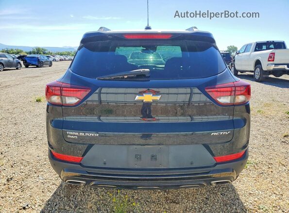 KL79MSSL6NB146572 2022 CHEVROLET TRAILBLAZER Black Vista trasera