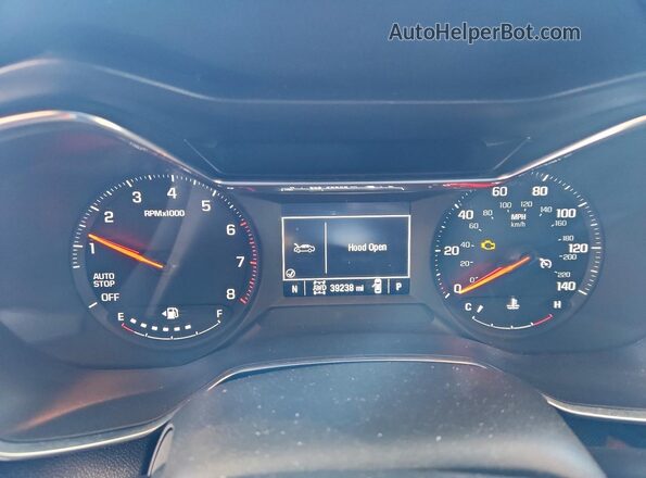 KL79MSSL6PB119679 2023 CHEVROLET TRAILBLAZER Gray ხელსაწყოთა პანელის ხედი