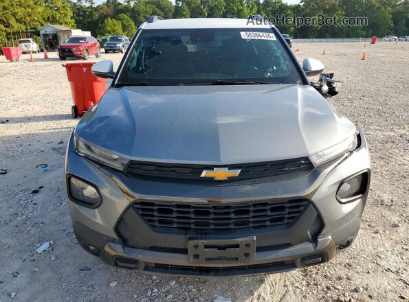 KL79MSSL6PB195001 2023 CHEVROLET TRAILBLAZER Silver Դիմացի տեսք