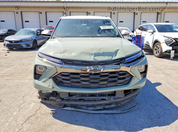 KL79MSSL6SB013418 2025 CHEVROLET TRAILBLAZER Green Widok z przodu
