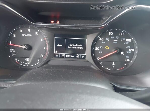KL79MSSL9MB111653 2021 CHEVROLET TRAILBLAZER White უკანა სავარძლების ხედი