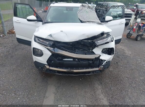 KL79MSSL9MB111653 2021 CHEVROLET TRAILBLAZER White წინა ხედი