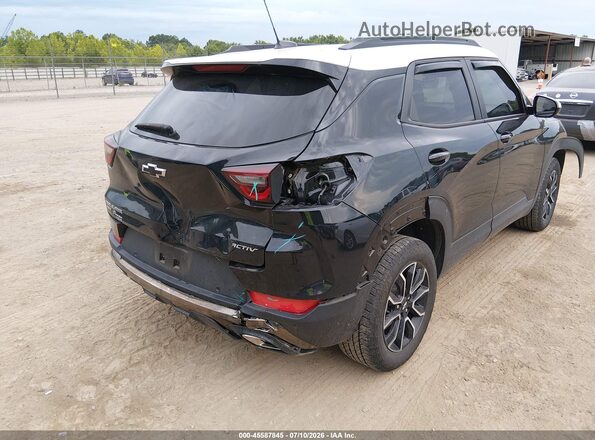 KL79MSSL9RB140142 2024 CHEVROLET TRAILBLAZER Black Widok z przodu