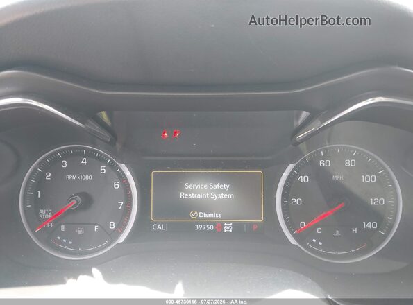 KL79MSSLXPB116574 2023 CHEVROLET TRAILBLAZER Blue Rear seats view