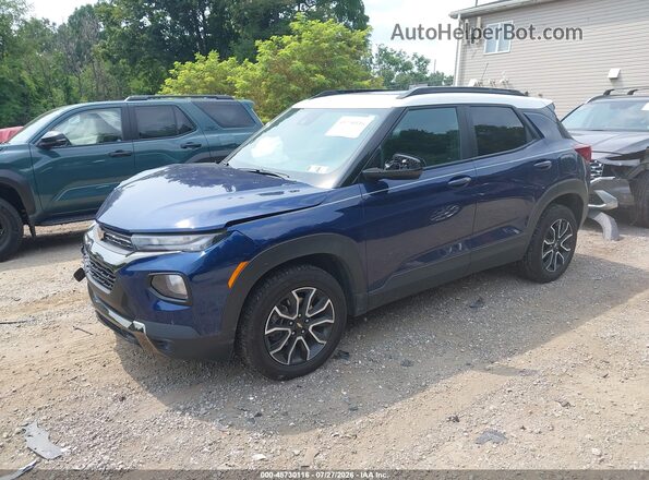 KL79MSSLXPB116574 2023 CHEVROLET TRAILBLAZER Blue Front left