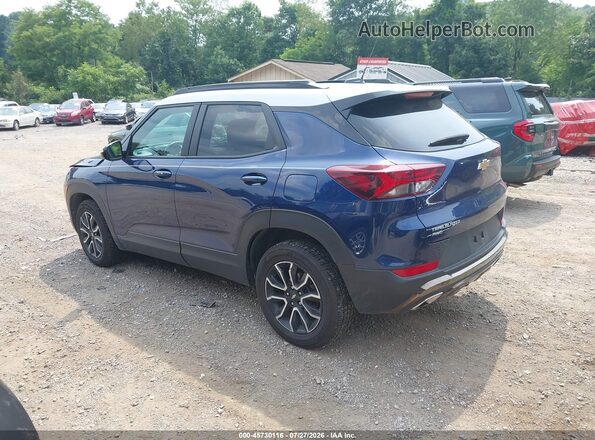 KL79MSSLXPB116574 2023 CHEVROLET TRAILBLAZER Blue Rear left