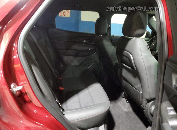 KL79MTSL0MB009860 2021 CHEVROLET TRAILBLAZER Red Widok wnętrza z tyłu