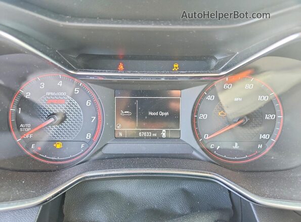 KL79MTSL0NB035022 2022 CHEVROLET TRAILBLAZER White Սարքավորումների վահանակի տեսք