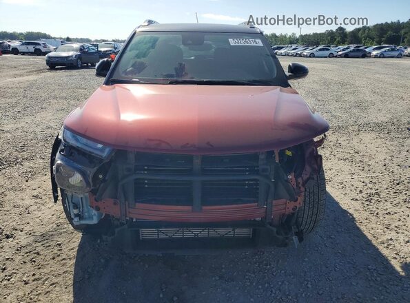 KL79MTSL0NB108826 2022 CHEVROLET TRAILBLAZER Burgundy Vista frontal