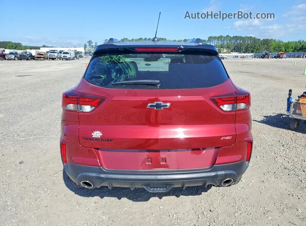 KL79MTSL0NB108826 2022 CHEVROLET TRAILBLAZER Burgundy Vista trasera