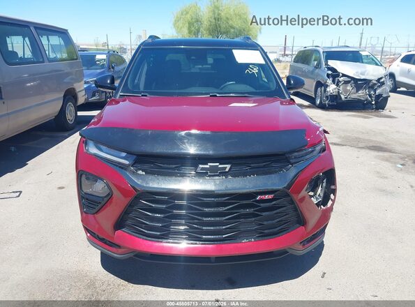 KL79MTSL0PB081517 2023 CHEVROLET TRAILBLAZER Red Vista del cuadro de instrumentos