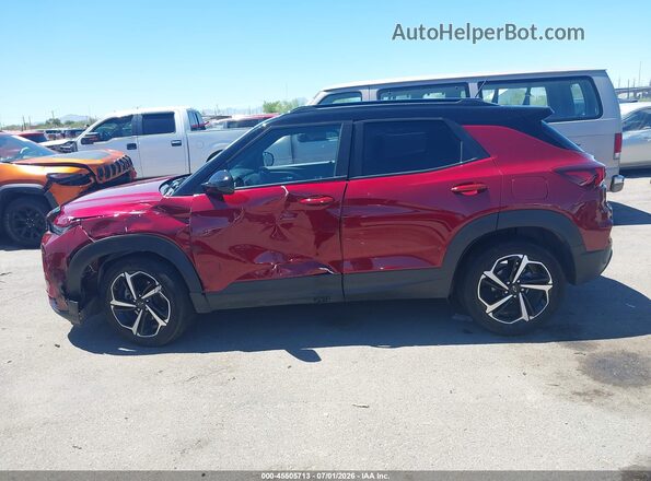 KL79MTSL0PB081517 2023 CHEVROLET TRAILBLAZER Red Vista interior de 360 grados