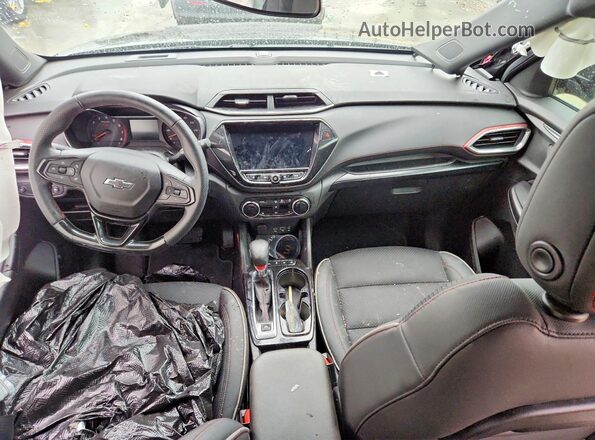 KL79MTSL0PB097510 2023 CHEVROLET TRAILBLAZER Black Dashboard view