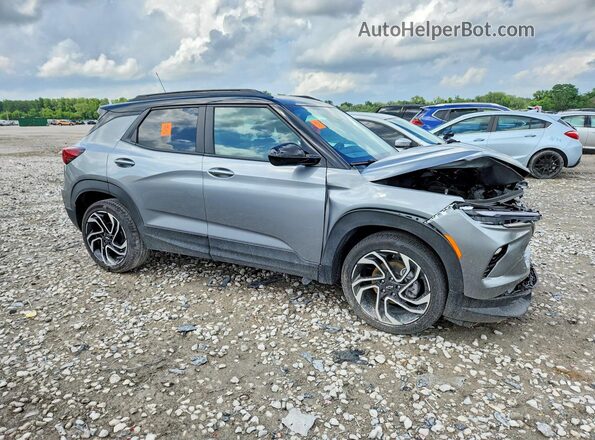 KL79MTSL0SB044377 2025 CHEVROLET TRAILBLAZER Серый Передняя правая четверть