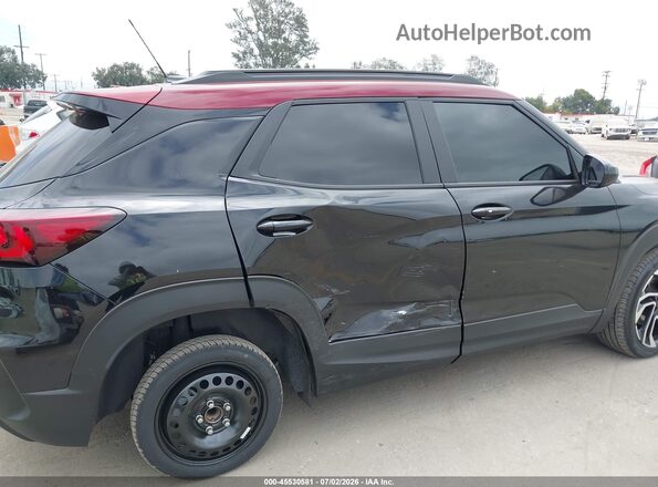 KL79MTSL0SB174448 2025 CHEVROLET TRAILBLAZER Black Widok z przodu