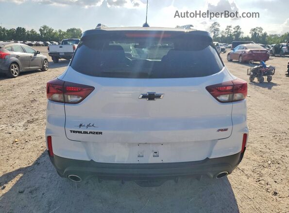 KL79MTSL1NB025311 2022 CHEVROLET TRAILBLAZER White უკანა ხედი