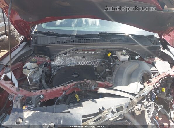 KL79MTSL1NB067199 2022 CHEVROLET TRAILBLAZER Maroon Вид ззаду