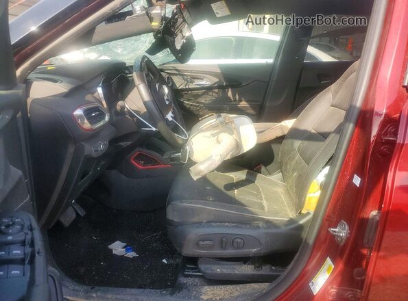 KL79MTSL1NB096685 2022 CHEVROLET TRAILBLAZER Maroon Սալոնի դիմացի տեսք