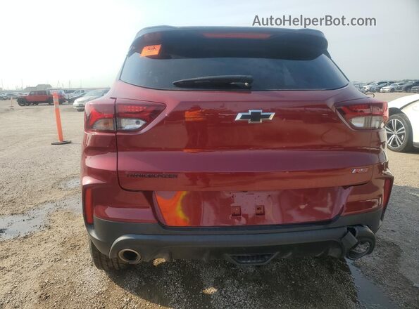 KL79MTSL1NB096685 2022 CHEVROLET TRAILBLAZER Maroon 