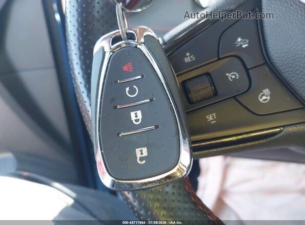KL79MTSL1RB105262 2024 CHEVROLET TRAILBLAZER Blue Вид панелі приладів