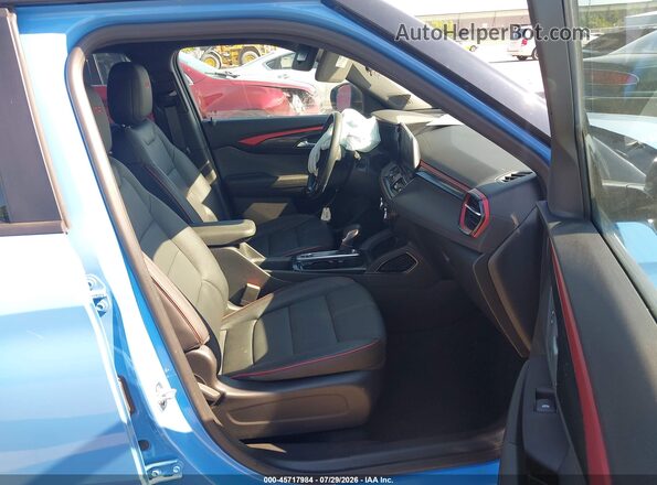 KL79MTSL1RB105262 2024 CHEVROLET TRAILBLAZER Blue Вид салону спереду