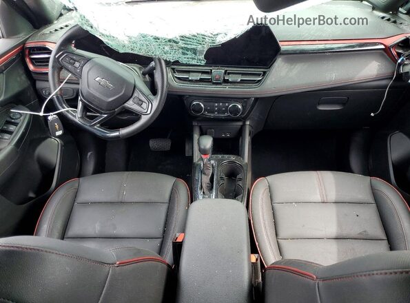 KL79MTSL1SB089800 2025 CHEVROLET TRAILBLAZER Gray Dashboard view