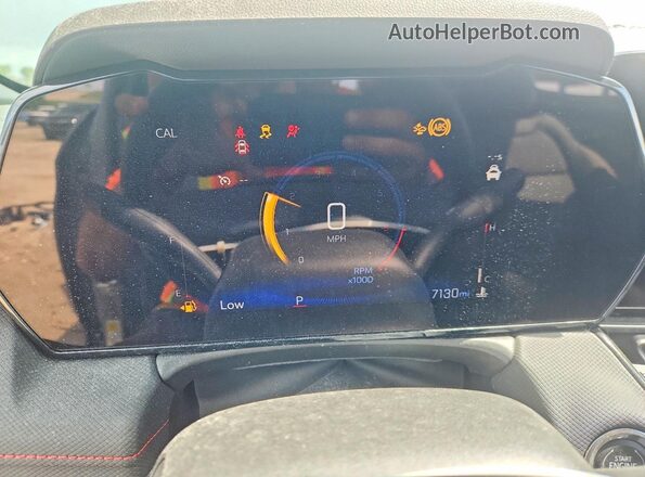 KL79MTSL1TB114311 2026 CHEVROLET TRAILBLAZER Silver Instrument cluster view