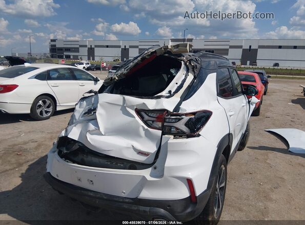 KL79MTSL2MB113864 2021 CHEVROLET TRAILBLAZER White Trasero derecho
