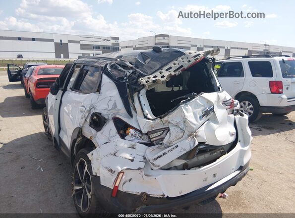KL79MTSL2MB113864 2021 CHEVROLET TRAILBLAZER White Trasero izquierdo