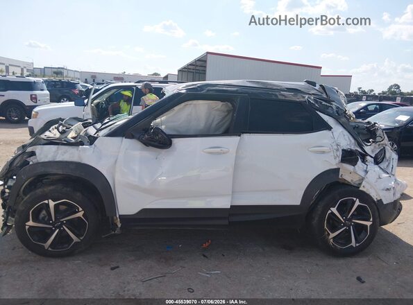 KL79MTSL2MB113864 2021 CHEVROLET TRAILBLAZER White Vista interior trasera