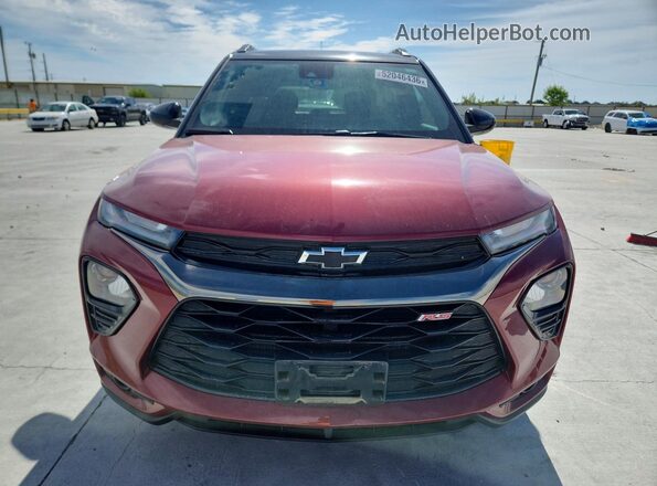 KL79MTSL2PB057719 2023 CHEVROLET TRAILBLAZER Red წინა ხედი