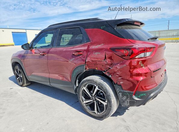 KL79MTSL2PB057719 2023 CHEVROLET TRAILBLAZER Red უკანა მარცხენა
