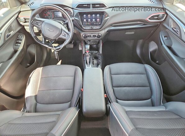 KL79MTSL2PB057719 2023 CHEVROLET TRAILBLAZER Red წინა პანელის ხედი