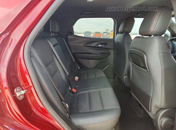 KL79MTSL2PB057719 2023 CHEVROLET TRAILBLAZER Red უკანა სალონის ხედი
