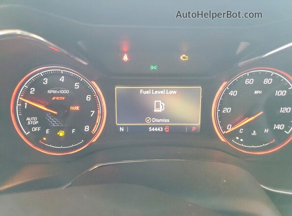 KL79MTSL2PB064590 2023 CHEVROLET TRAILBLAZER Gray Instrument cluster view