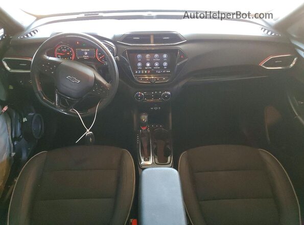 KL79MTSL2PB064590 2023 CHEVROLET TRAILBLAZER Gray Dashboard view