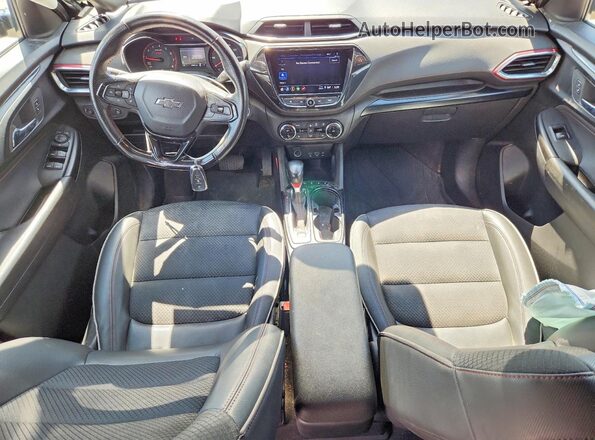 KL79MTSL2PB171137 2023 CHEVROLET TRAILBLAZER Black Вид панелі приладів