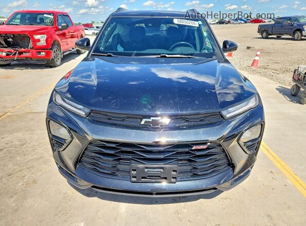 KL79MTSL2PB171137 2023 CHEVROLET TRAILBLAZER Black Вид спереду
