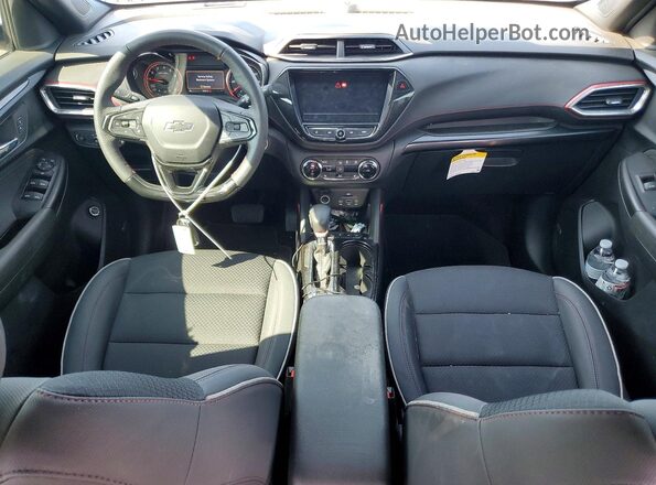 KL79MTSL2PB212916 2023 CHEVROLET TRAILBLAZER Синий Вид панели приборов