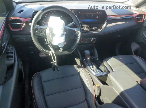 KL79MTSL2RB215124 2024 CHEVROLET TRAILBLAZER Black Dashboard view
