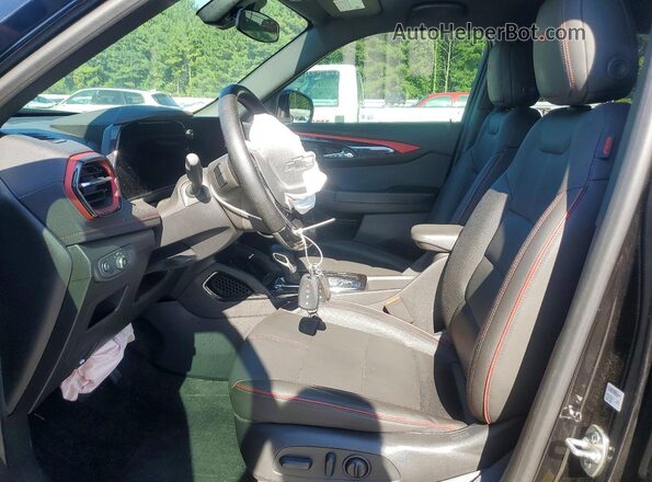 KL79MTSL2RB215124 2024 CHEVROLET TRAILBLAZER Black Front interior view