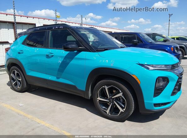 KL79MTSL3MB071561 2021 CHEVROLET TRAILBLAZER Teal Սալոնի հետևի տեսք