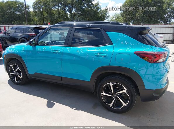 KL79MTSL3MB071561 2021 CHEVROLET TRAILBLAZER Teal Սալոնի 360 աստիճան տեսք