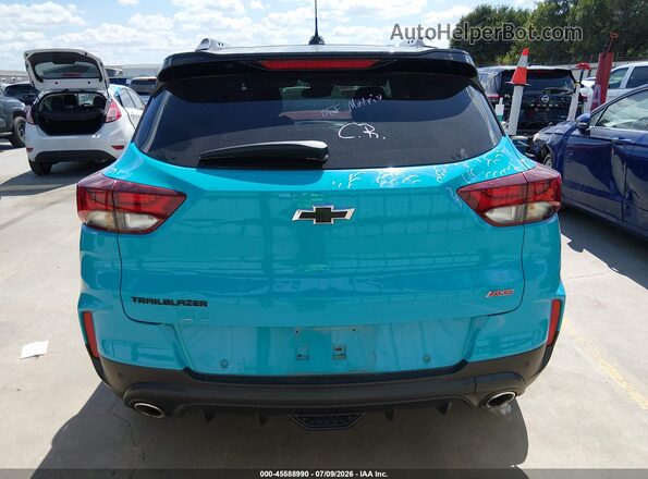 KL79MTSL3MB071561 2021 CHEVROLET TRAILBLAZER Teal 