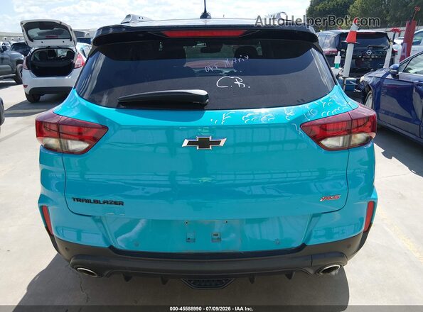 KL79MTSL3MB071561 2021 CHEVROLET TRAILBLAZER Teal 