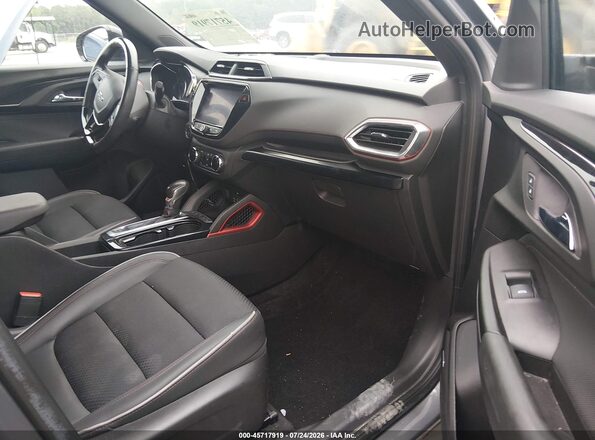 KL79MTSL3NB008915 2022 CHEVROLET TRAILBLAZER Gray Вид салону спереду