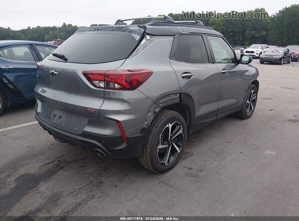 KL79MTSL3NB008915 2022 CHEVROLET TRAILBLAZER Gray Задня права чверть