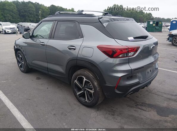 KL79MTSL3NB008915 2022 CHEVROLET TRAILBLAZER Gray Задня ліва чверть