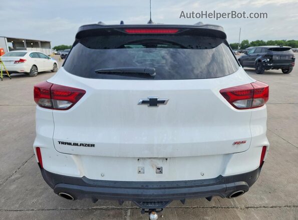 KL79MTSL3NB016304 2022 CHEVROLET TRAILBLAZER White Vista trasera