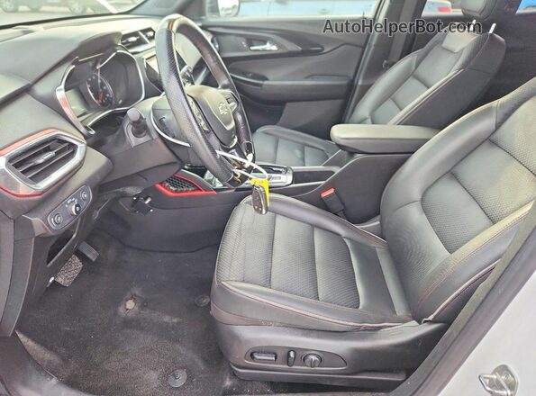 KL79MTSL3NB016304 2022 CHEVROLET TRAILBLAZER White Vista interior delantera